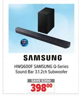 2001 Audio Video HWQ600F SAMSUNG Q-Series Sound Bar 3.1. 2ch Subwoofer offer