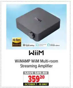 2001 Audio Video WiiMAMP WiiM Multi-room Streaming Amplifier offer
