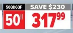 2001 Audio Video 50QD6QF 50 QLED 4K UHD HDR TV offer