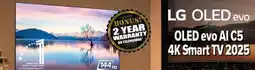 2001 Audio Video OLED55C5 55 OLED EVO AI C5 4K Smart TV 2025 offer