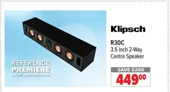 2001 Audio Video R30C 3.5 Inch 2-Way Centre Speaker offer