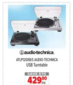 2001 Audio Video ATLP120XB/S AUDIO-TECHNICA USB Turntable offer