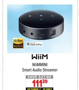 2001 Audio Video WiiMMINI Smart Audio Streamer offer