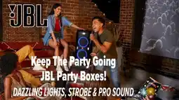 2001 Audio Video PARTYBOXCLUB120 JBL PARTY BOX offer