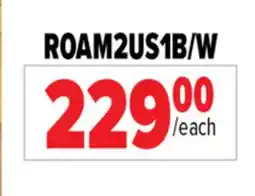 2001 Audio Video ROAM2US1B/W SONOS PORTABLE SPEAKERS offer