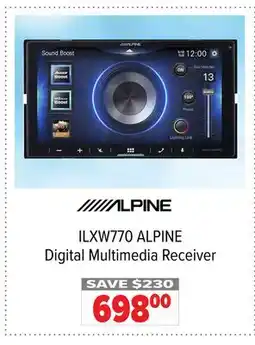 2001 Audio Video ILXW770 Digital Multimedia Receiver offer