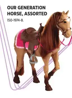 Canadian Tire OUR GENERATION HORSE offer