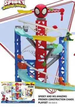 Canadian Tire SPIDEY AND HIS AMAZING FRIENDS CONSTRUCTION CHAOS PLAYSET offer