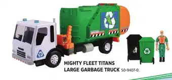 Canadian Tire Mighty Fleet Titans Large Vehicle Garbage Truck offer