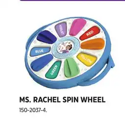 Canadian Tire MS. RACHEL SPIN WHEEL offer