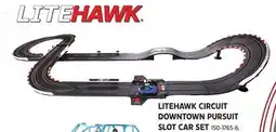 Canadian Tire LITEHAWK CIRCUIT DOWNTOWN PURSUIT SLOT CAR SET offer