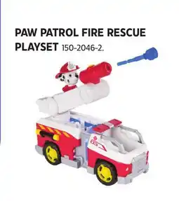 Canadian Tire PAW PATROL FIRE RESCUE PLAYSET offer