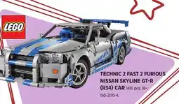 Canadian Tire TECHNIC 2 FAST 2 FURIOUS NISSAN SKYLINE GT-R (R34) CAR offer
