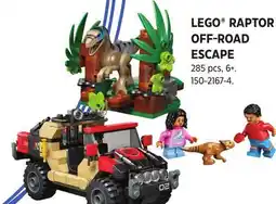 Canadian Tire LEGO RAPTOR OFF-ROAD ESCAPE offer