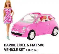 Canadian Tire Barbie Doll & Fiat 500 Vehicle Set offer