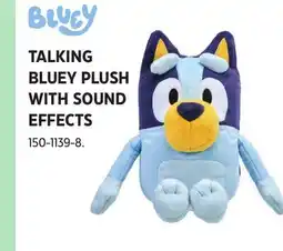 Canadian Tire TALKING BLUEY PLUSH WITH SOUND EFFECTS offer