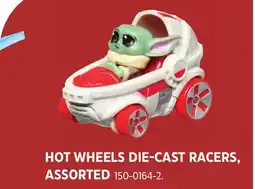 Canadian Tire Hot Wheels Racers Die-Cast Singles offer