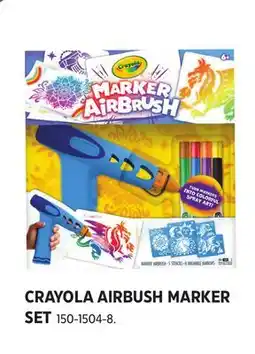Canadian Tire CRAYOLA AIRBUSH MARKER SET offer