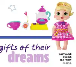 Canadian Tire BABY ALIVE BUBBLE TEA PARTY offer