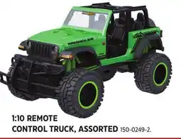 Canadian Tire 1:10 REMOTE CONTROL TRUCK, ASSORTED offer