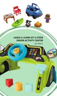 Canadian Tire Laugh & Learn Sit & Steer Driver Activity Center offer