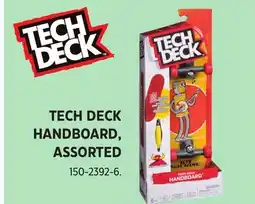 Canadian Tire TECH DECK HANDBOARD, ASSORTED offer