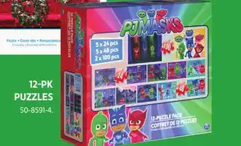 Canadian Tire 12-PK PUZZLES offer