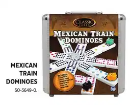 Canadian Tire Classic Games MEXICAN TRAIN DOMINOES offer