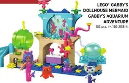 Canadian Tire LEGO GABBY'S DOLLHOUSE MERMAID GABBY'S AQUARIUM ADVENTURE offer