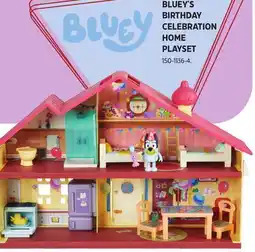 Canadian Tire Bluey S11 Bluey'S Birthday Celebration Home Playset offer
