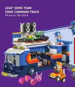 Canadian Tire LEGO SONIC TEAM SONIC COMMAND TRUCK offer