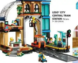 Canadian Tire LEGO CITY CENTRAL TRAIN STATION offer