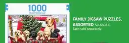 Canadian Tire FAMILY JIGSAW PUZZLES, ASSORTED offer