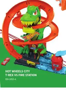 Canadian Tire HOT WHEELS CITY T-REX VS FIRE STATION offer
