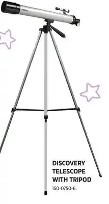 Canadian Tire DISCOVERY TELESCOPE WITH TRIPOD offer
