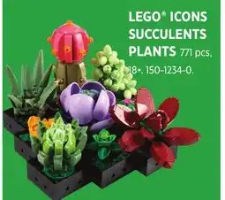 Canadian Tire LEGO ICONS SUCCULENTS PLANTS offer
