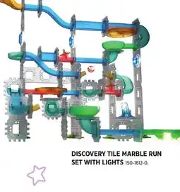 Canadian Tire DISCOVERY TILE MARBLE RUN SET WITH LIGHTS1 offer
