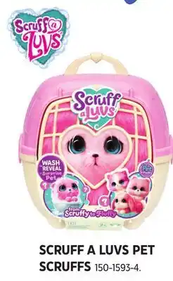 Canadian Tire SCRUFF A LUVS PET SCRUFFS offer