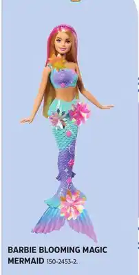 Canadian Tire BARBIE BLOOMING MAGIC MERMAID offer