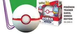 Canadian Tire POKÉMON TRAINER GUESS, SINNOH EDITION offer
