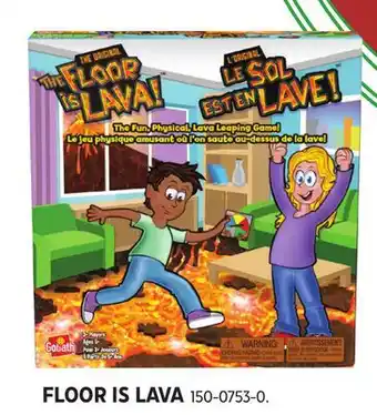 Canadian Tire FLOOR IS LAVA offer