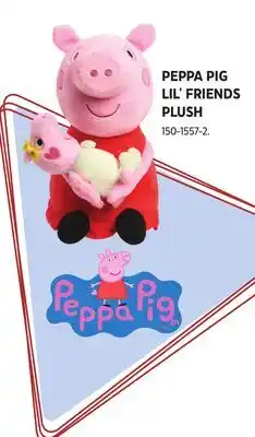 Canadian Tire PEPPA PIG LIL' FRIENDS PLUSH offer