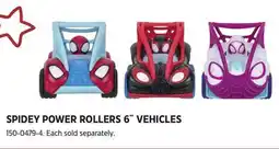 Canadian Tire Marvel Spidey Power Rollers 6 Vehicles offer