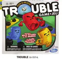 Canadian Tire TROUBLE offer