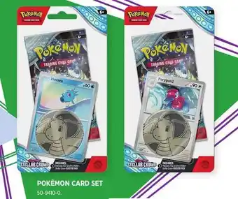 Canadian Tire POKÉMON CARD SET offer