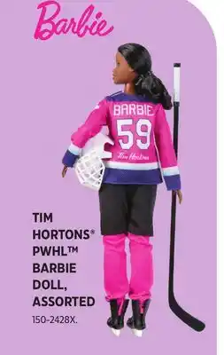 Canadian Tire BARBIE DOLL, ASSORTED offer