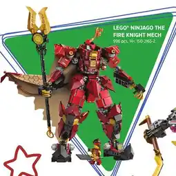 Canadian Tire LEGO NINJAGO THE FIRE KNIGHT MECH offer