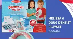 Canadian Tire MELISSA & DOUG DENTIST PLAYSET offer