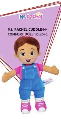 Canadian Tire MS. RACHEL CUDDLE-N- COMFORT DOLL offer