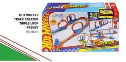 Canadian Tire HOT WHEELS TRACK CREATOR TRIPLE LOOP FRENZY offer